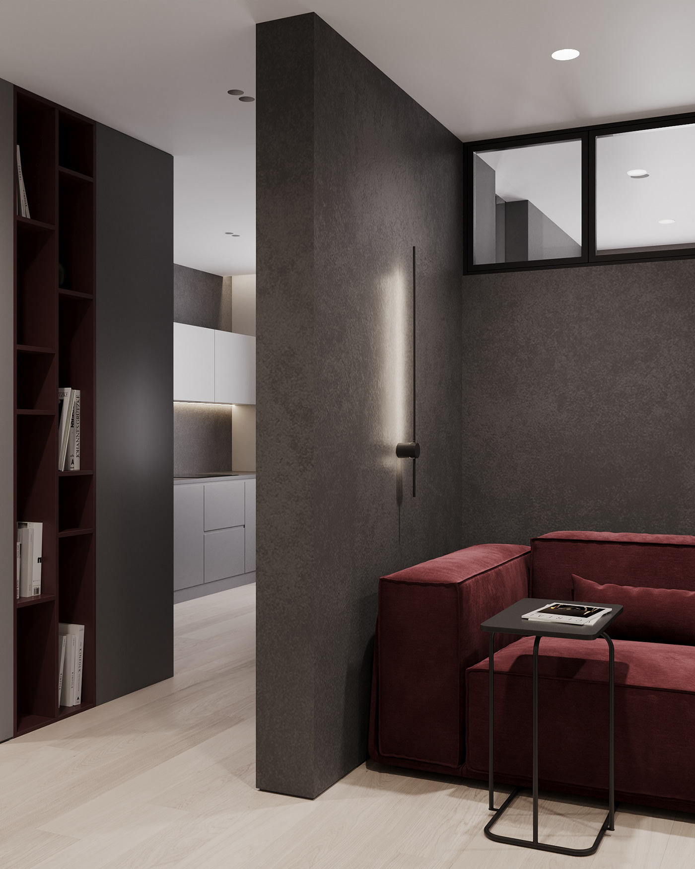 74㎡公寓设计 不一样的设计感觉！-6