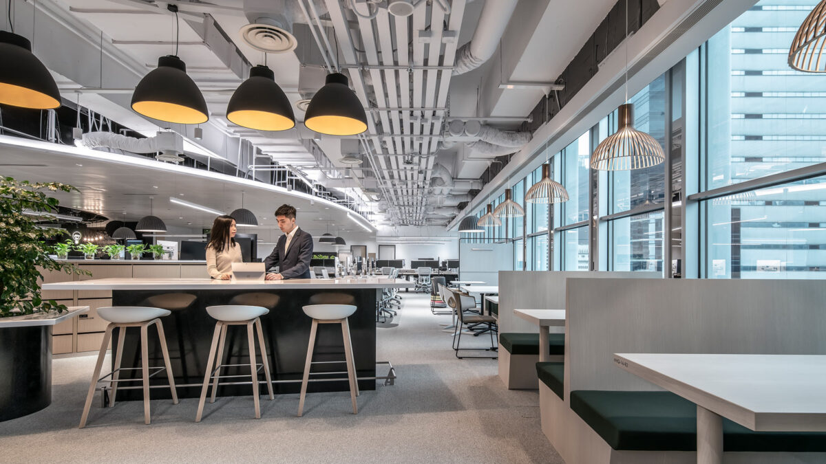 恒生数码楼层，香港 -8