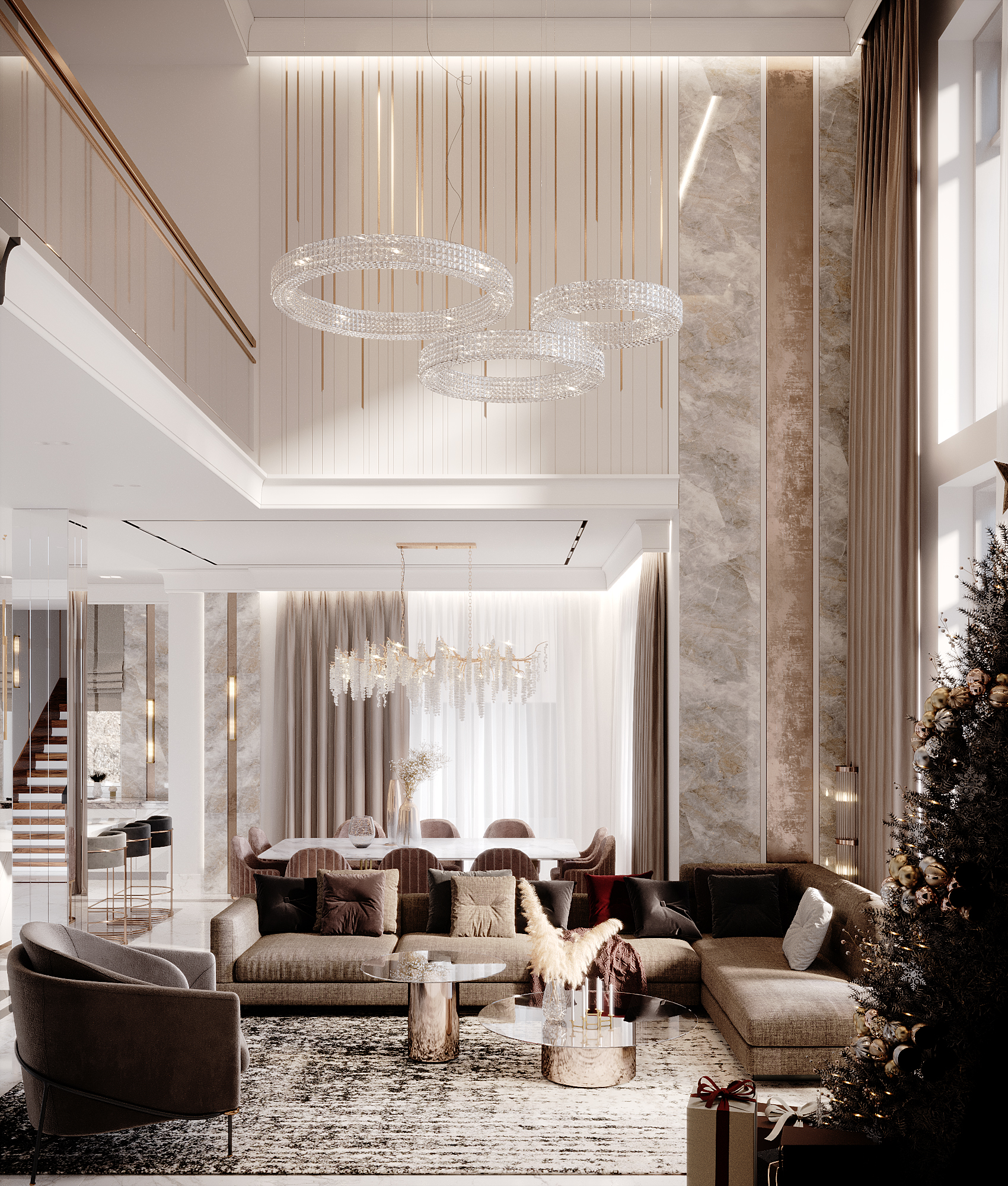 New Year's Living room, 49m2-4