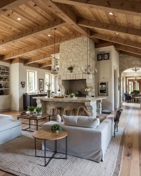 法式乡村客厅设计