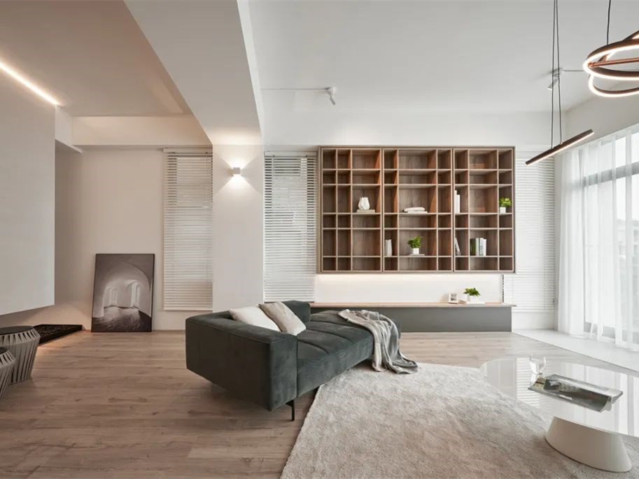 现代简洁清雅风的居住空间-2