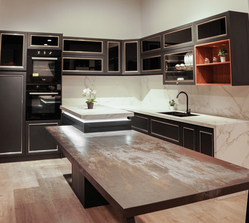 Iko iN黑白系干湿厨房2合1设计-16