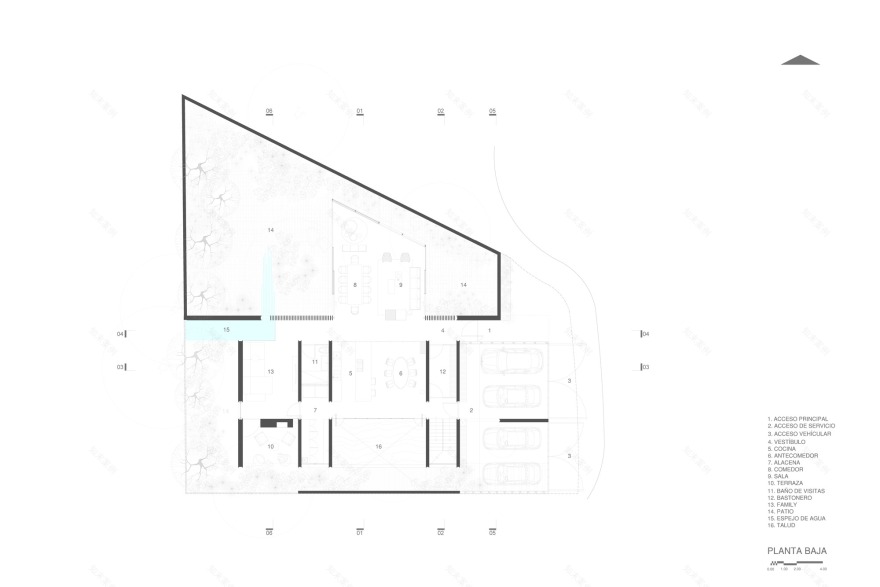 墨西哥 Gabriela Carrillo Valdez 别墅设计 | 自然与居住的融合-2