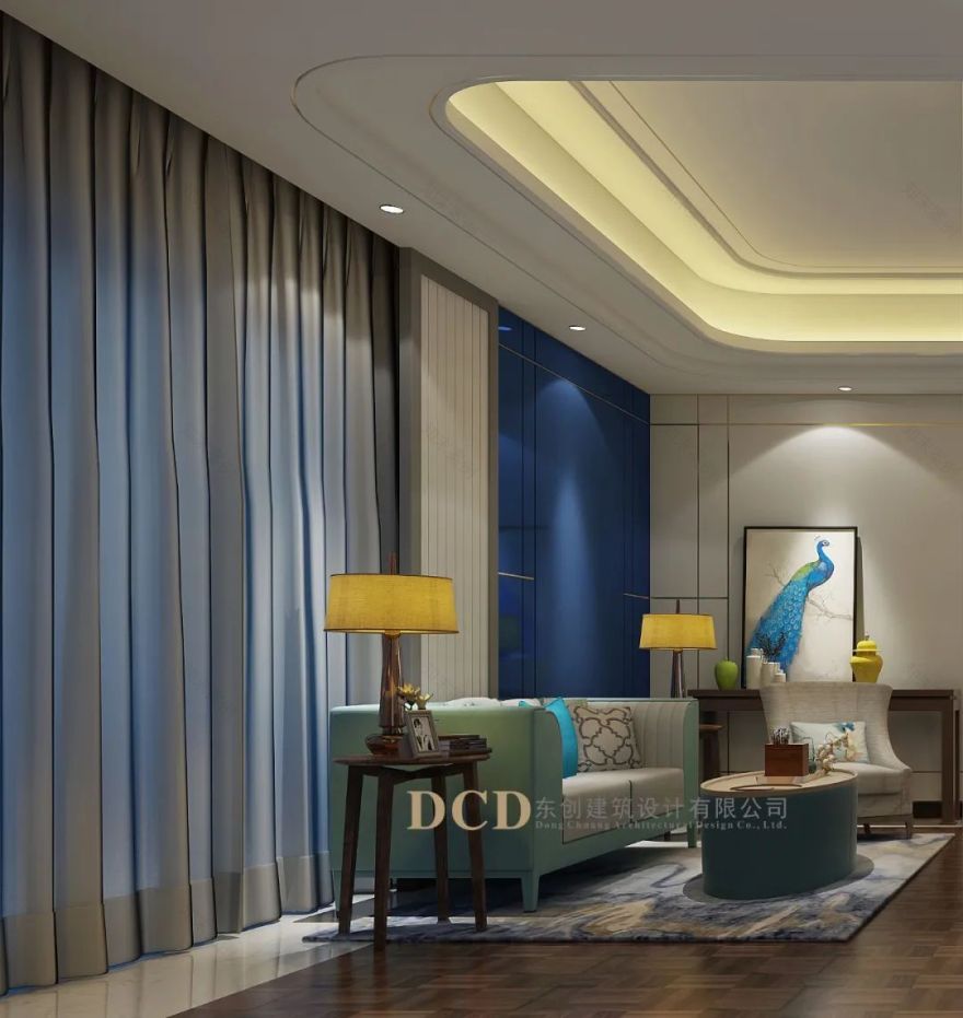 广东佛山九江别墅 | 新中式雅致空间,归家期待的美好呈现-45