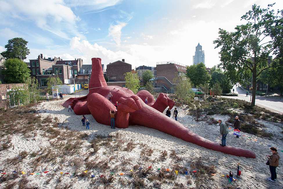 荷兰阿纳姆 Partyaardvark 兔子公园丨艺术家 Florentijn Hofman-13