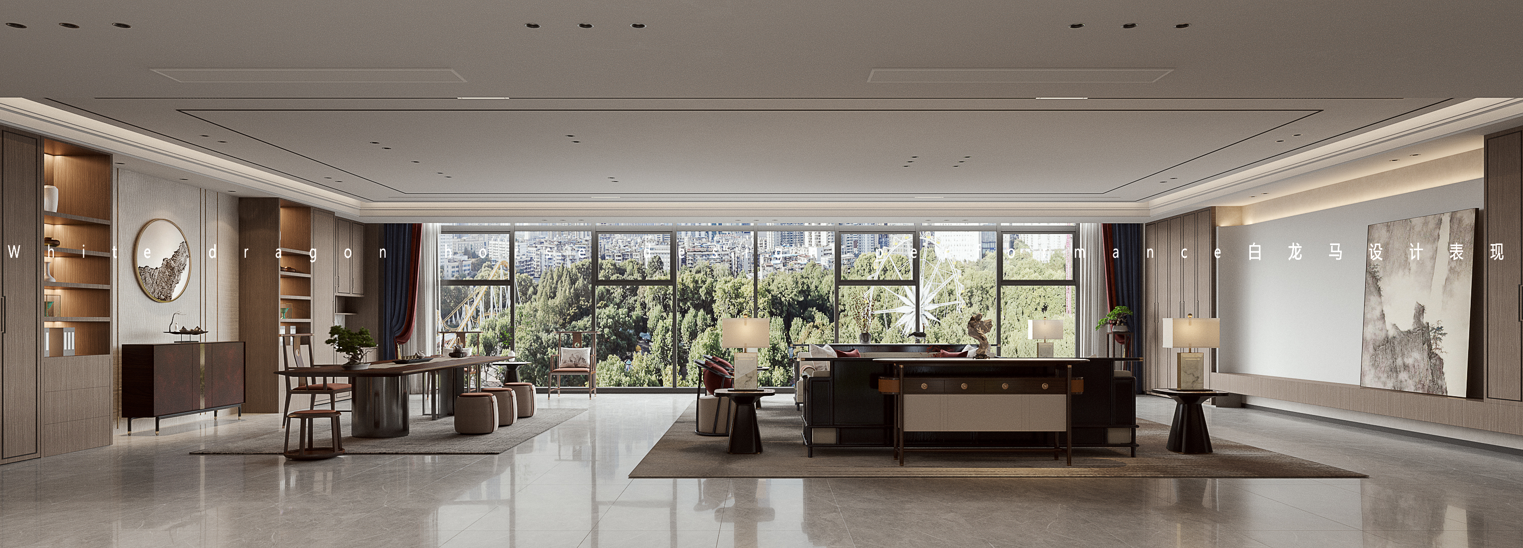 办公楼——白龙马效果图-2