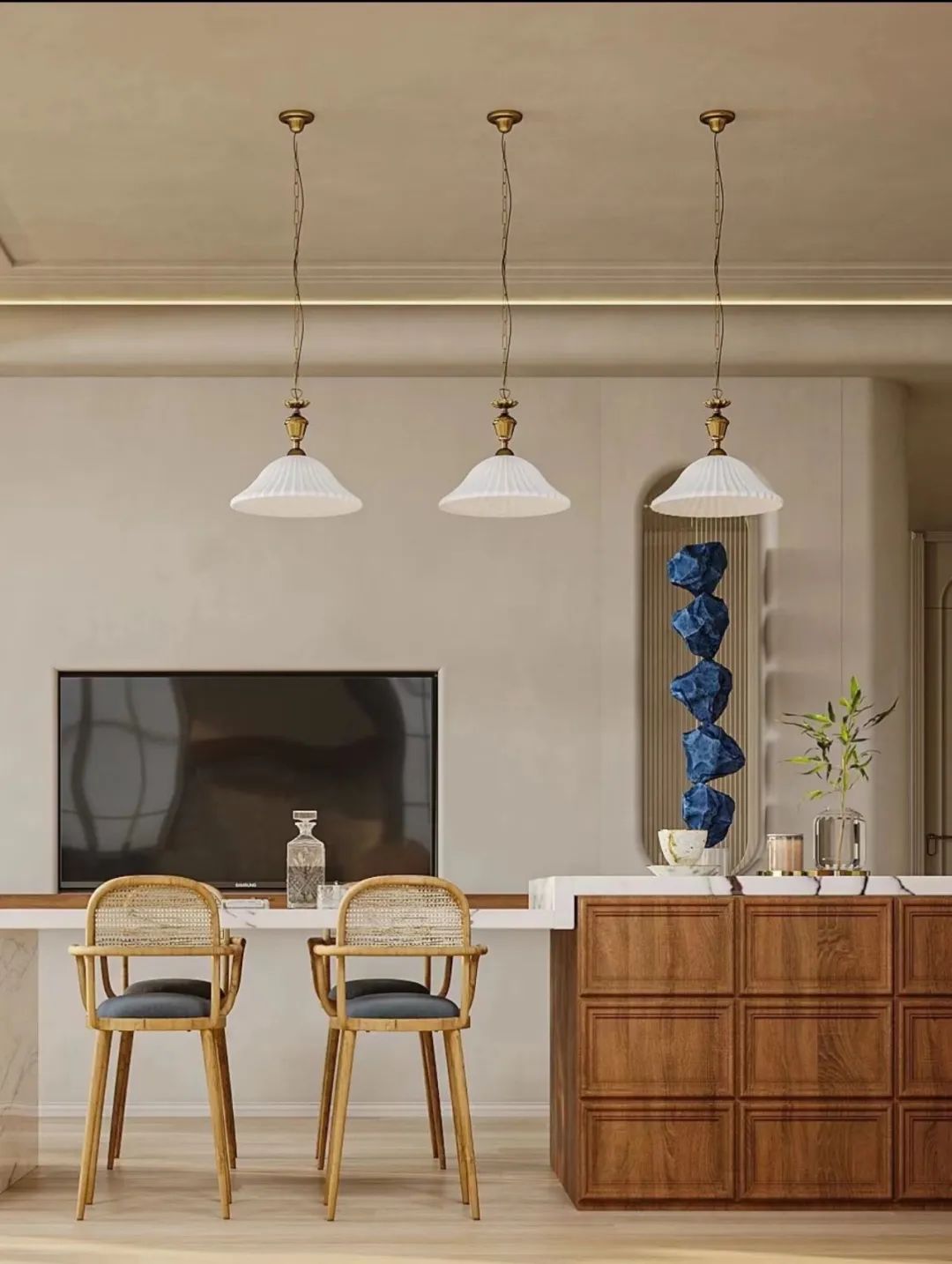 中古法式风怀旧复古美学空间-14