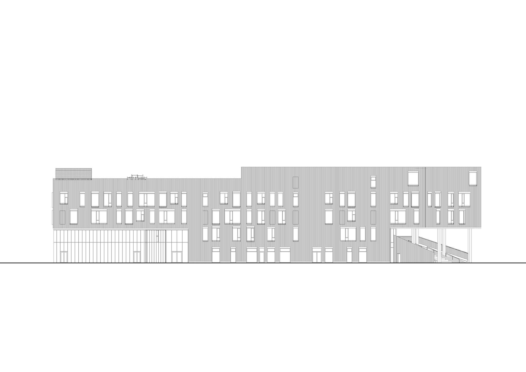  Islands Brygge 岛上的学校丨丹麦哥本哈根丨C.F. Møller,TREDJE NATUR-44