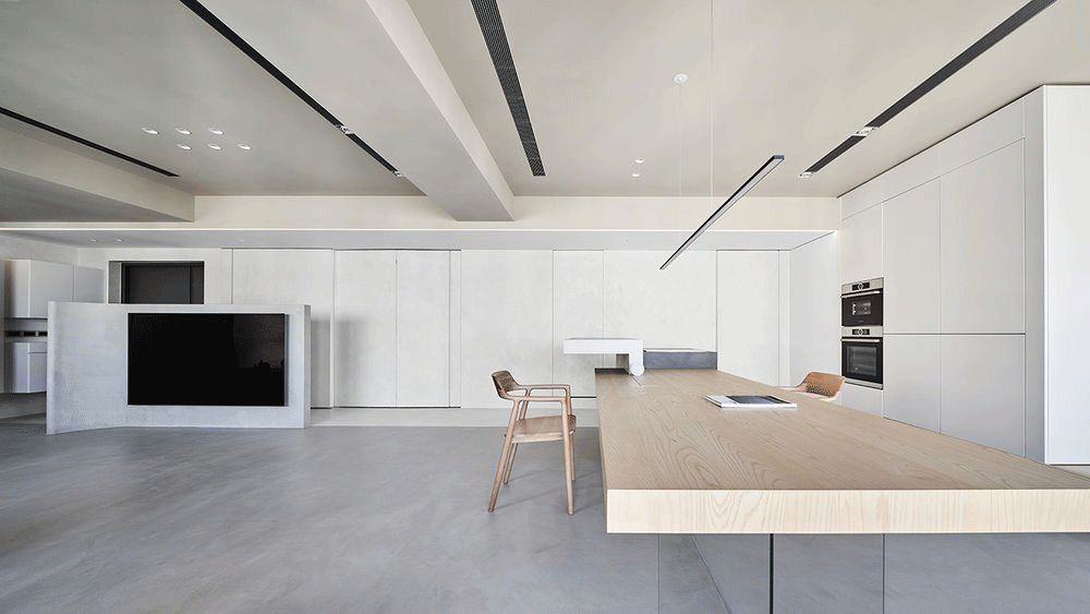 客厅变成大“广场”，139㎡可开可关的超大空间 | 虫点子新作-38