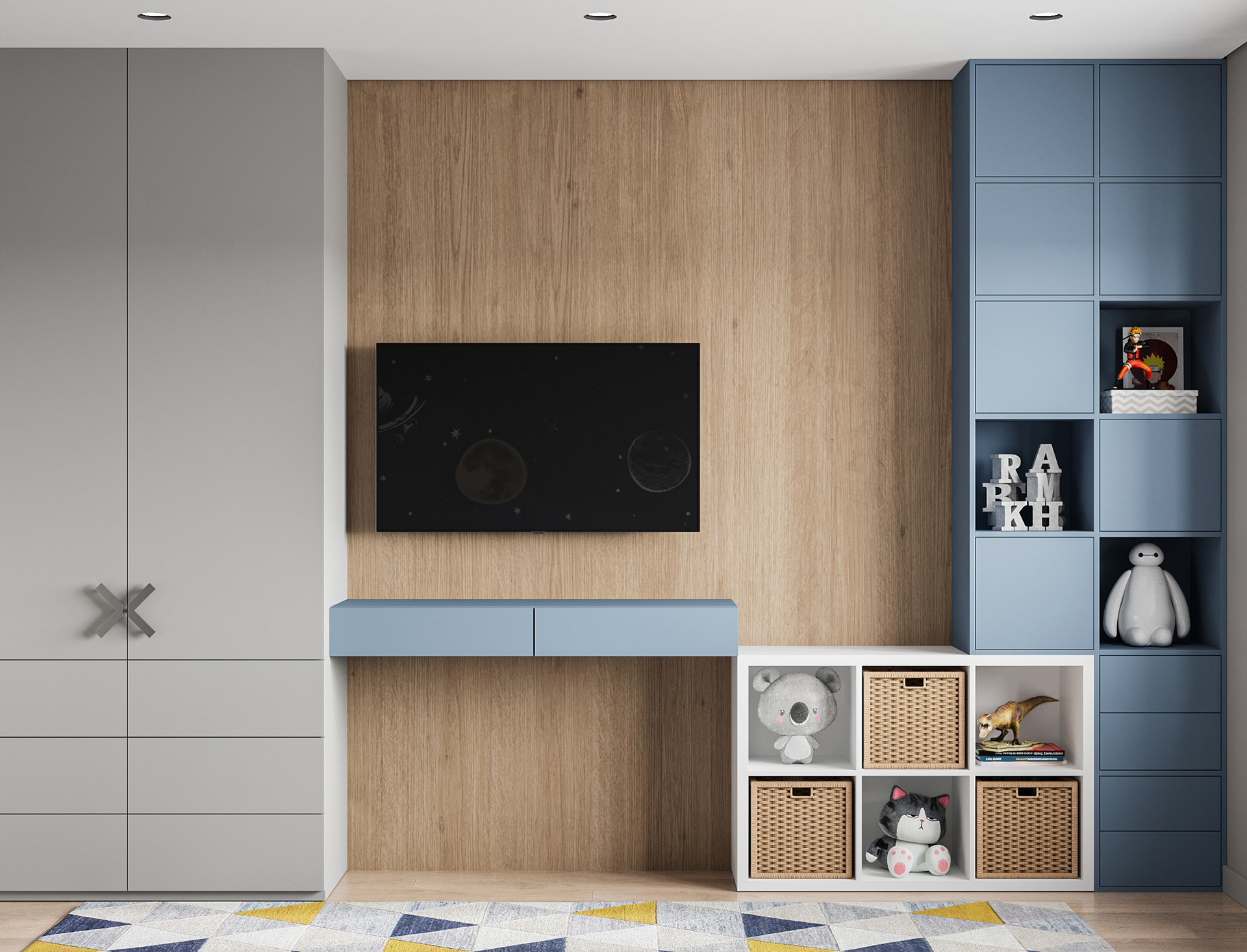 "Renovation"男孩儿童房设计-2