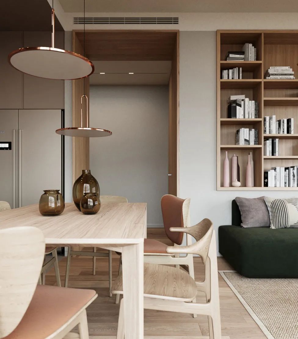 莫斯科 106㎡现代简约家居，融入苏联构成主义风格-119