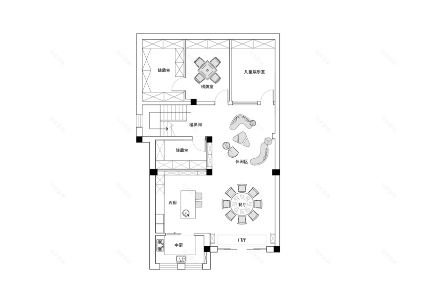 亿城装饰 · 兴化温泉公馆简约繁复空间艺术-14