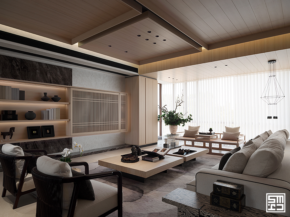 恒艺御龙山样板房  宁静,心向往的慢生活丨中国广东丨森境设计,王俊宏-5
