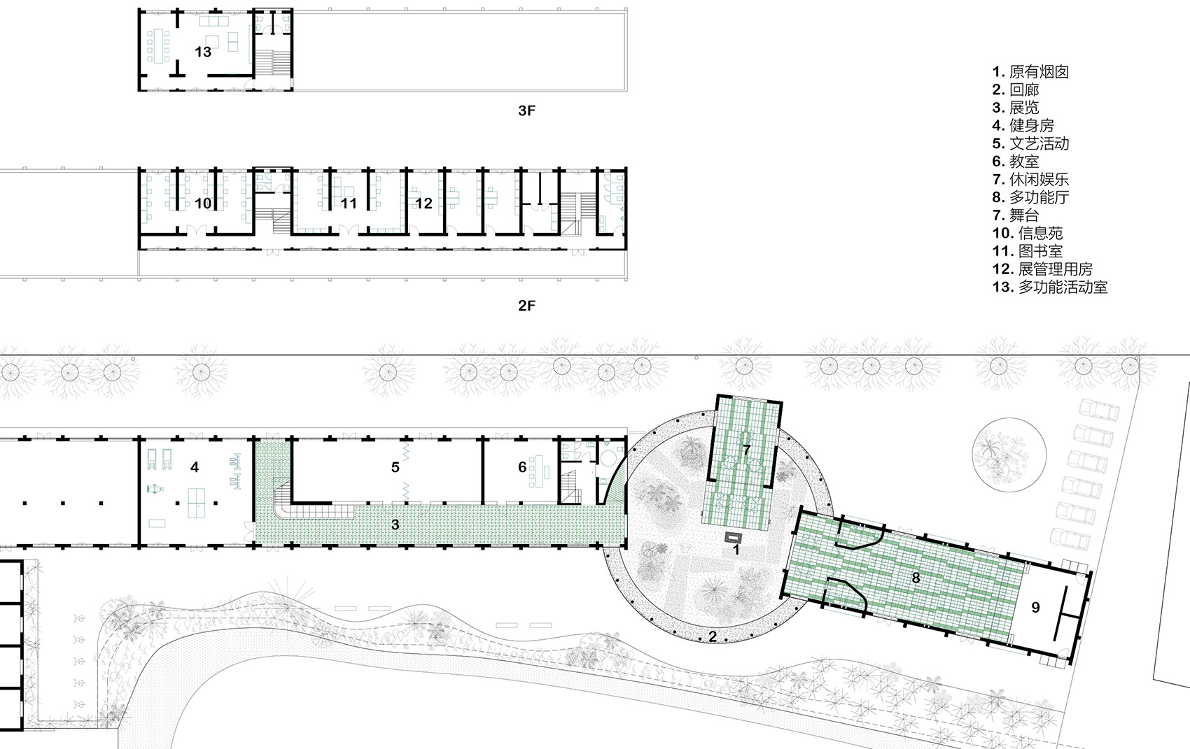 上海崇明新河镇新民社区文化中心 / 一岸建筑设计-48