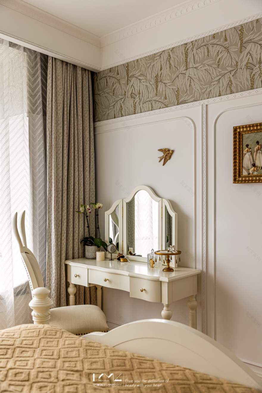 南京大名城紫金九号法式浪漫住宅设计丨中国南京丨花漾美作·空间设计-83