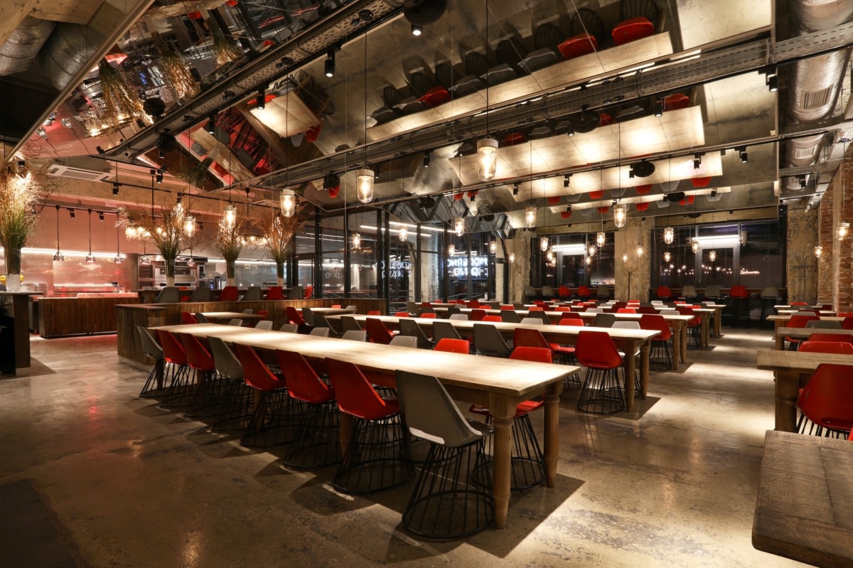 乌克兰现代风格快餐店设计丨Belenko Design Studio-8