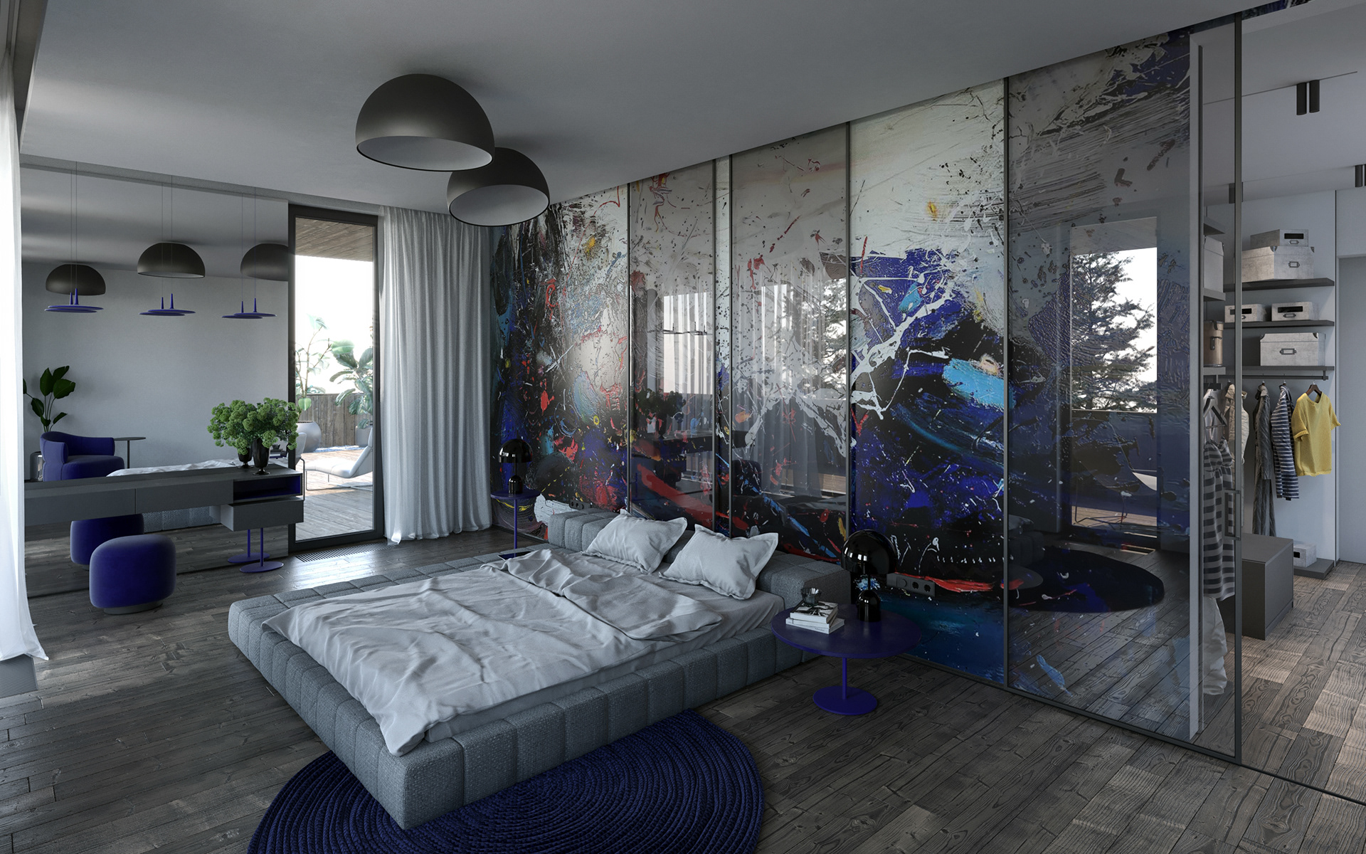 混凝土+木材公寓-10