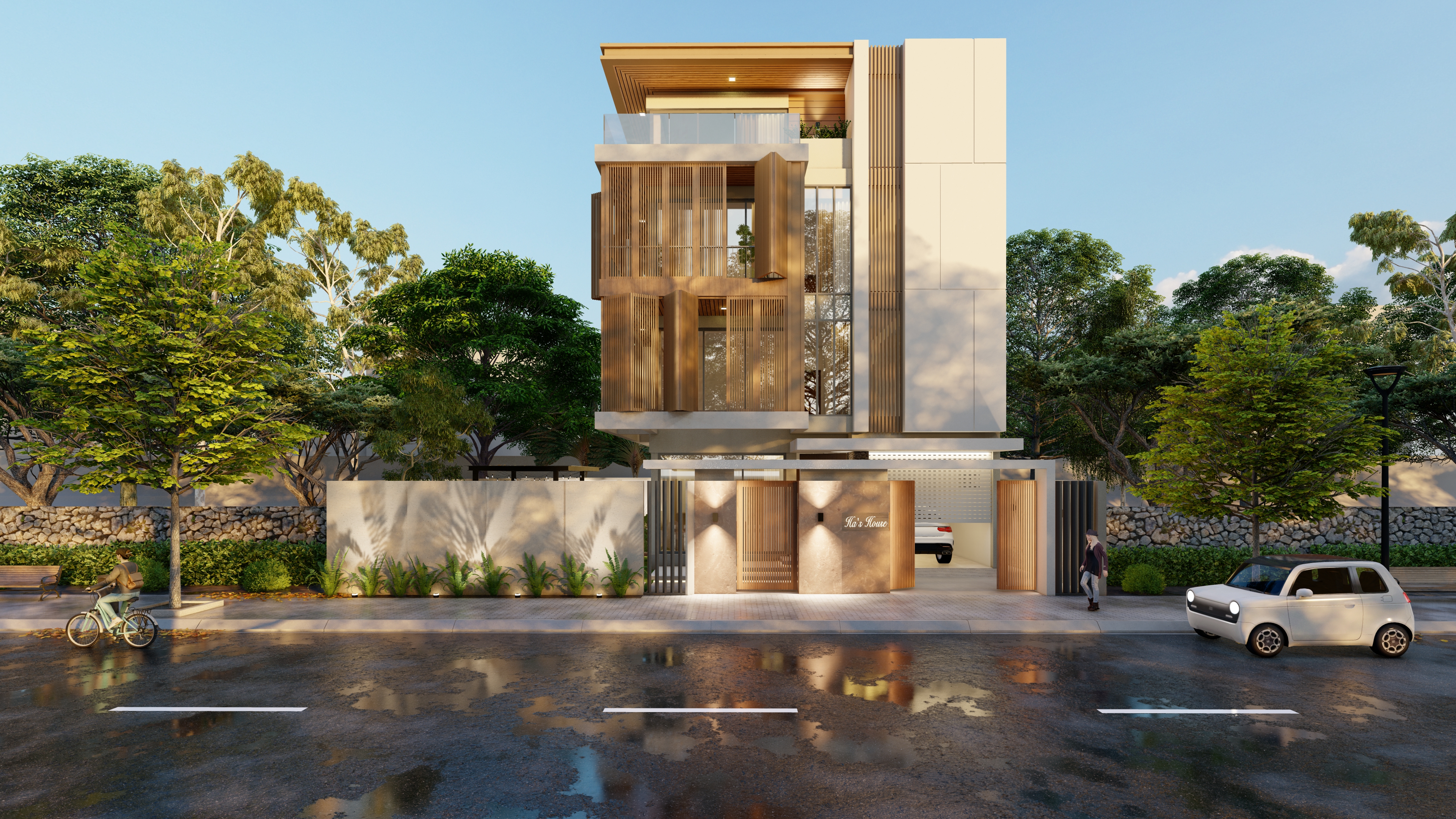 哈的房子丨越南胡志明市丨Ngo Trieu Nhan-0