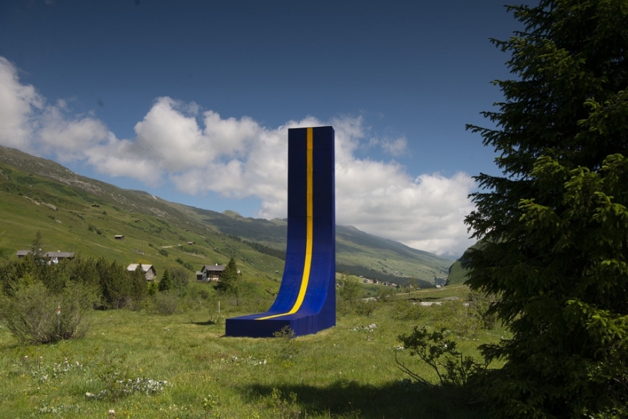 瑞士 Safiental 艺术双年展 | 垂直与水平的美学探索-46