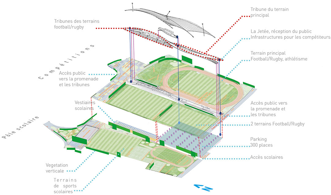 利奥拉格朗日体育场，法国 / archi5-11