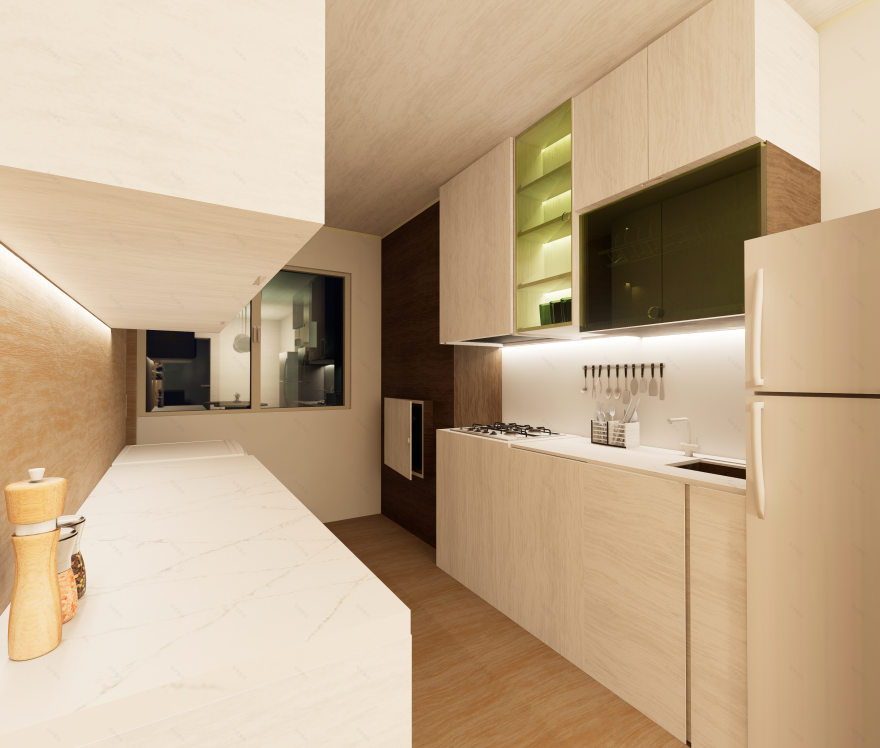 4 room HDB flat(禅意风格4房组屋)-7