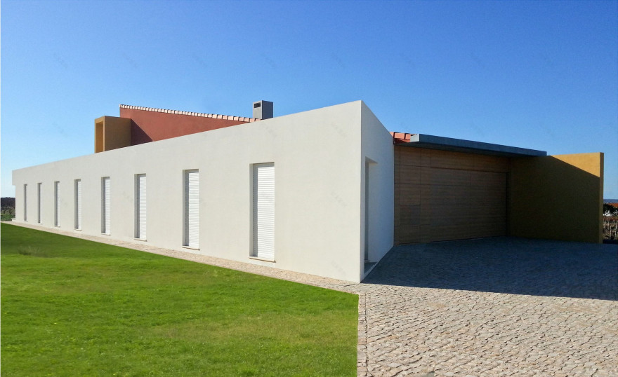 葡萄牙阿尔梅林"几何积木"私人住宅-15