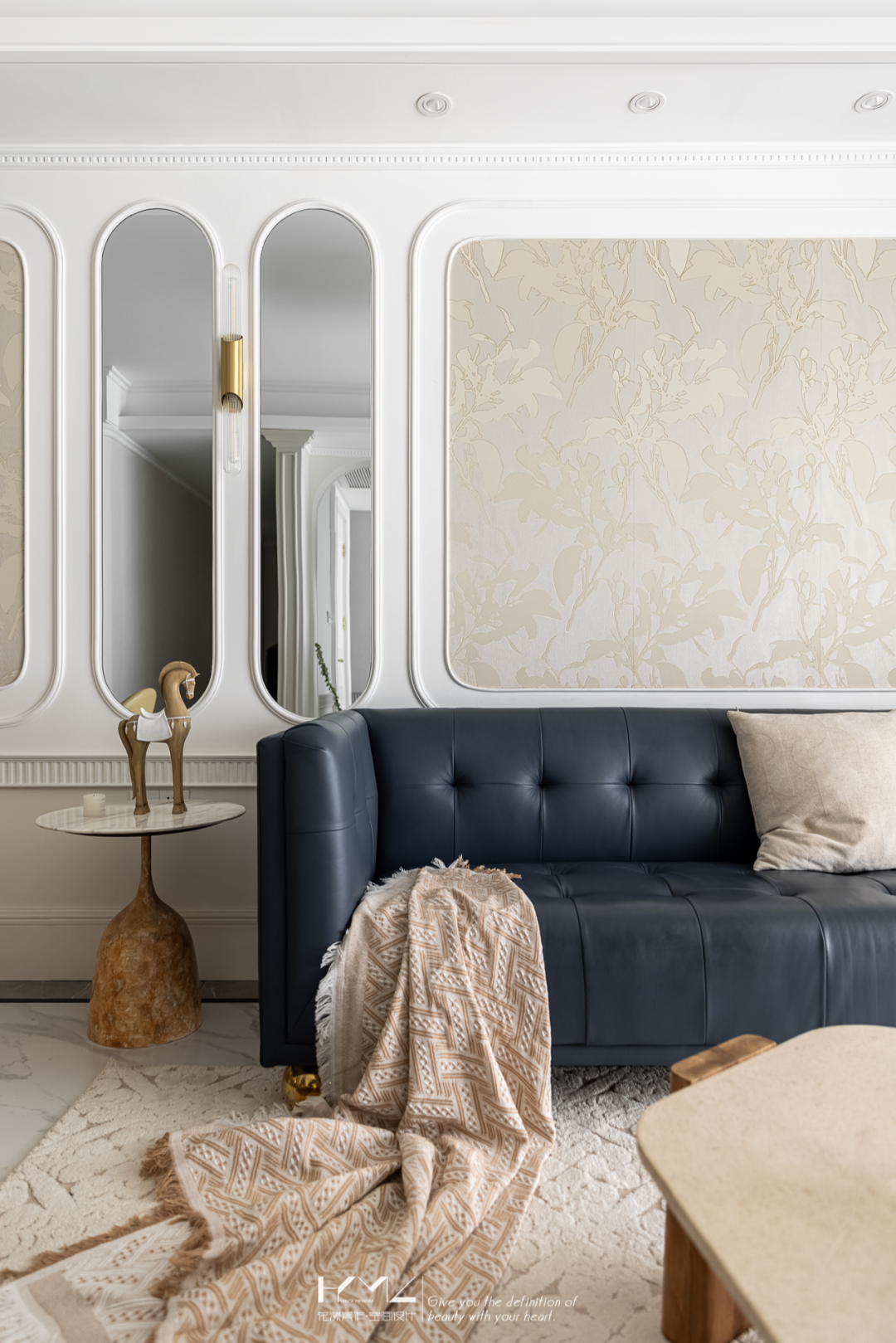 花漾美作 · 左岸 · 浪漫法式风格装修设计丨中国南京丨花漾美作·空间设计-35