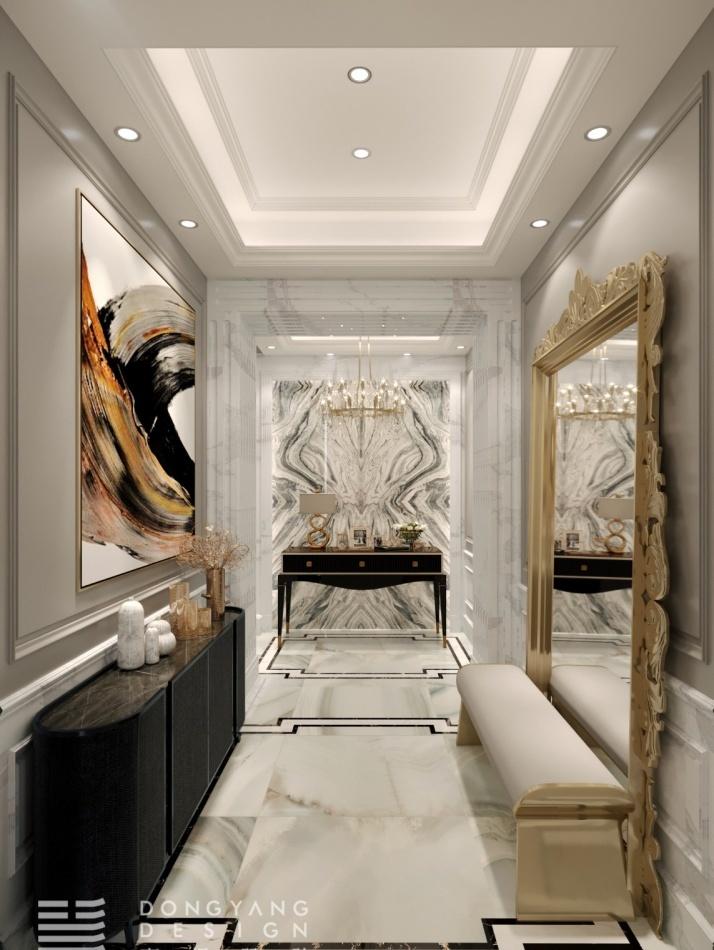 简欧混搭风,打造优雅艺术空间-0