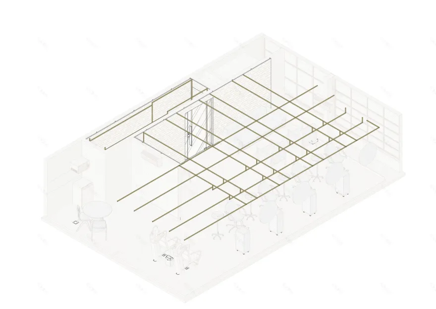 内尔美发沙龙丨巴西巴西利亚丨mínimo arquitetura e design-23