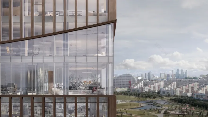 STONE Ходынка 1 办公区丨俄罗斯莫斯科丨PARSEC 建筑事务所-1