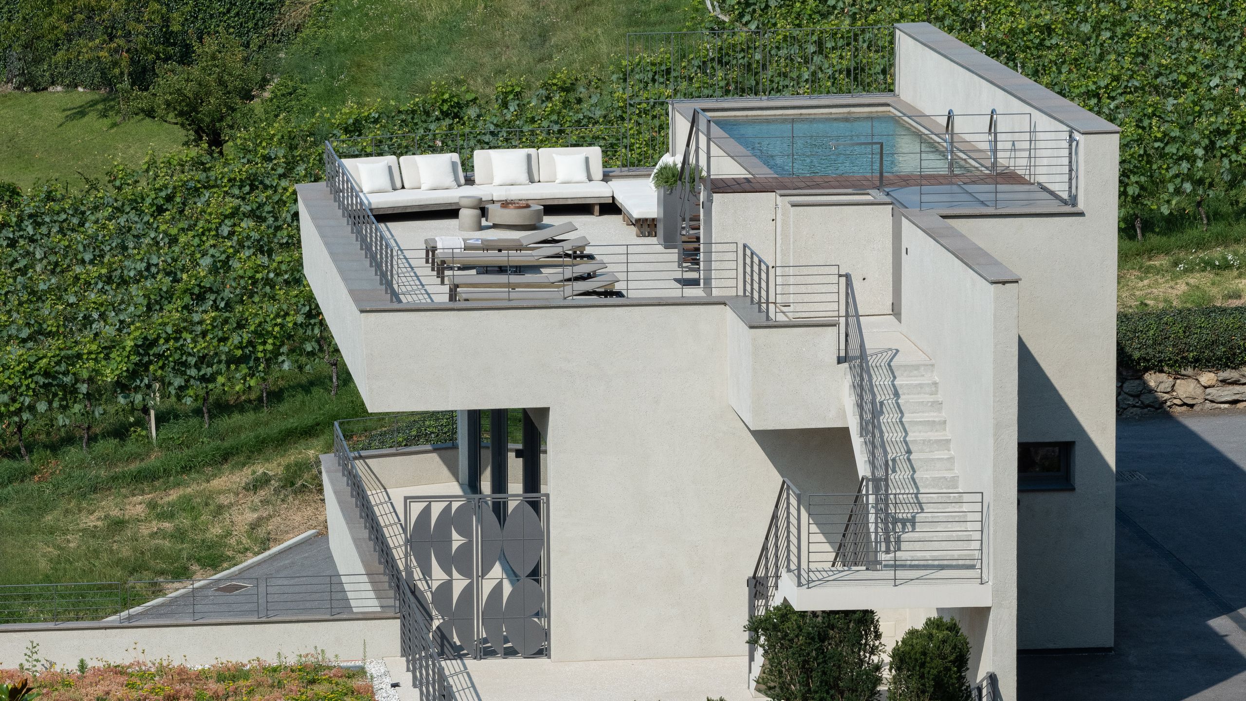 阿尔托阿迪杰Pergola酒店扩建之现代主义阁楼Spazio 46丨意大利丨Hannes Peer-2