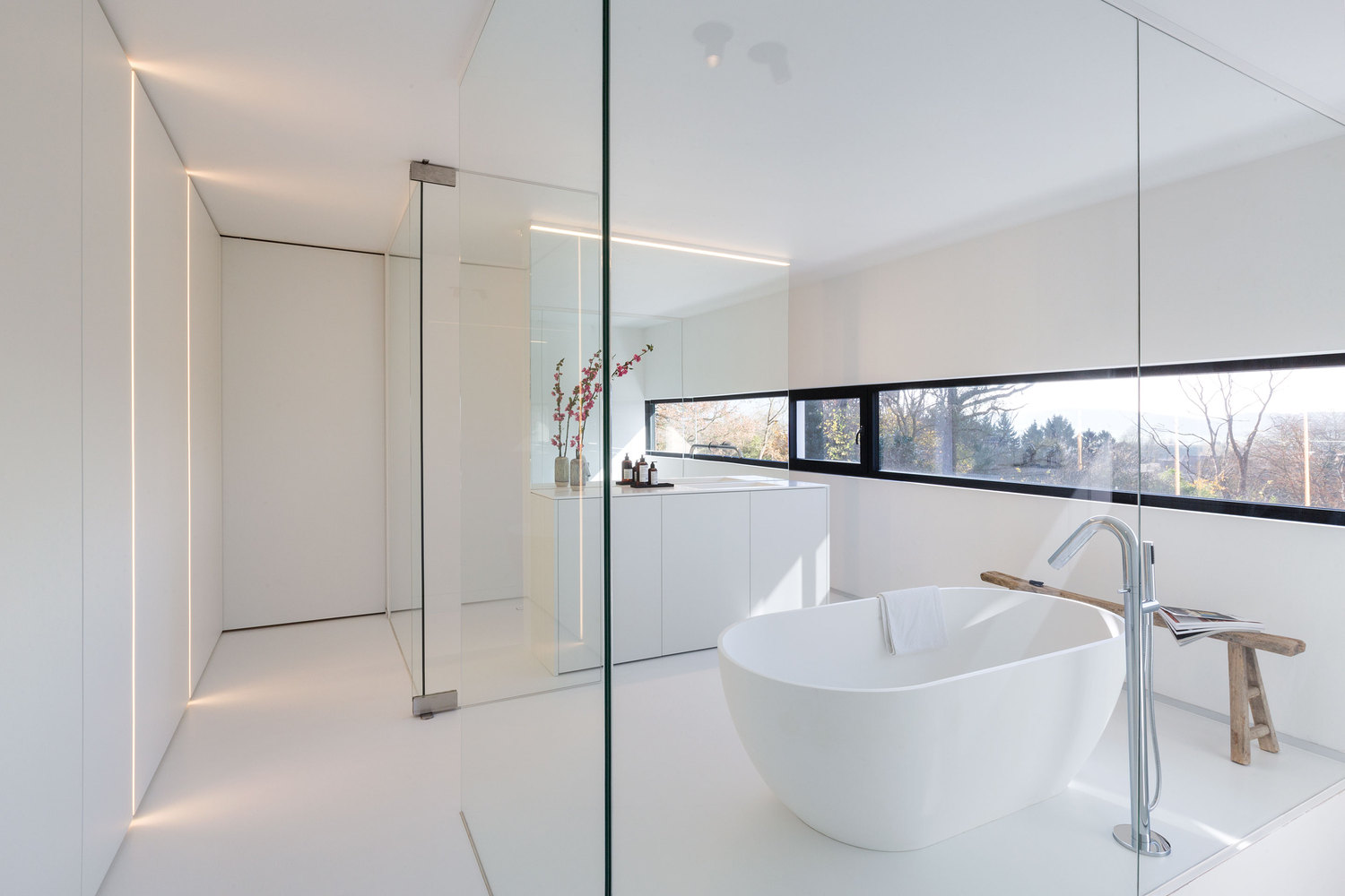 比利时现代住宅，融入绝美景观-68