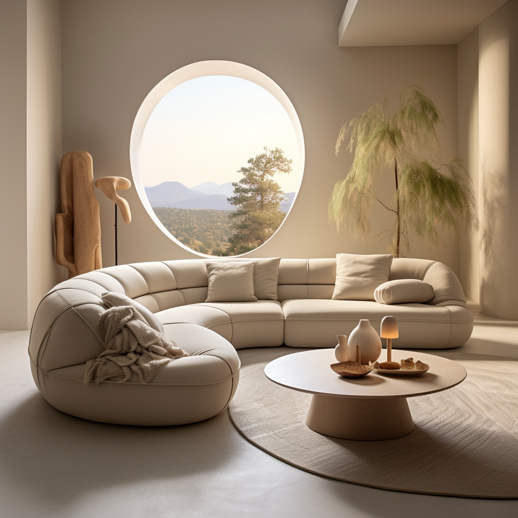 奶油风通透空间-16