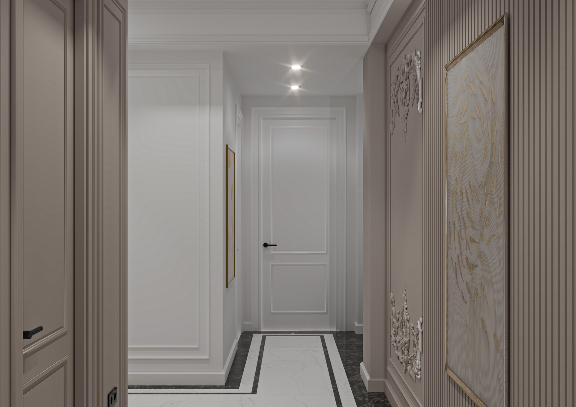 Neoclassic apartment design-12