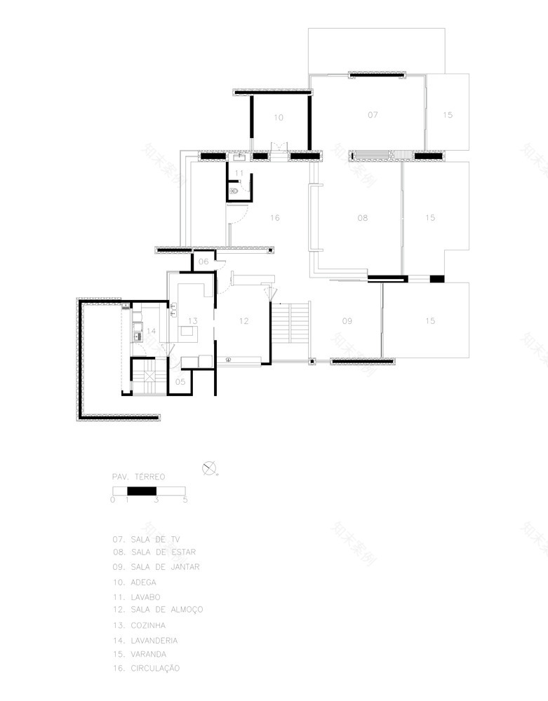 巴西雷坎托住宅丨Vasco Lopes Arquitetura-41