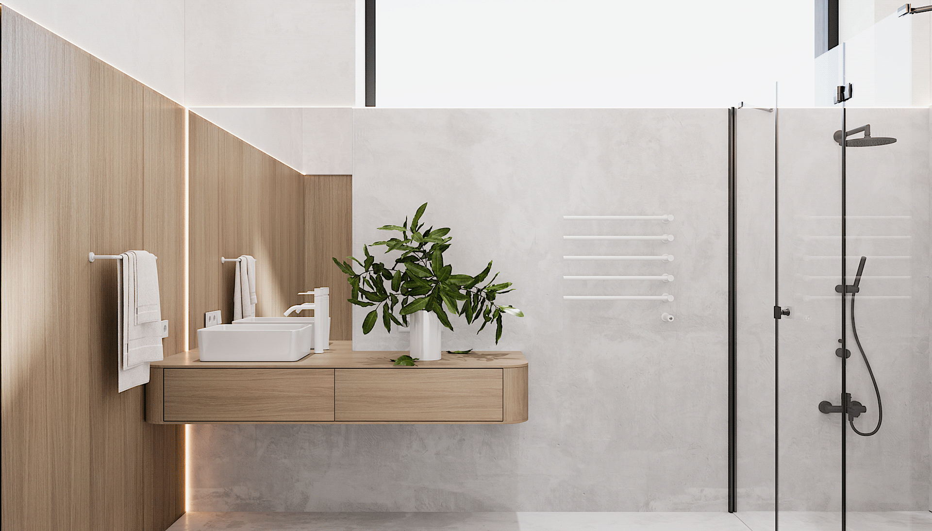 165㎡原木与灰色 打造出超精致的住宅-11