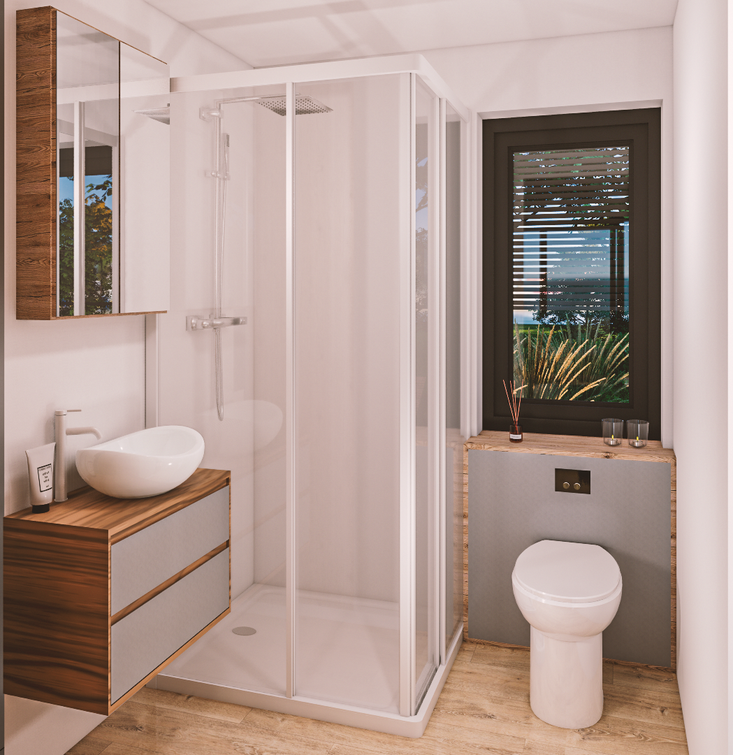 Qubo, Mobilne Hiše, 3D model, Design & Visualization-17