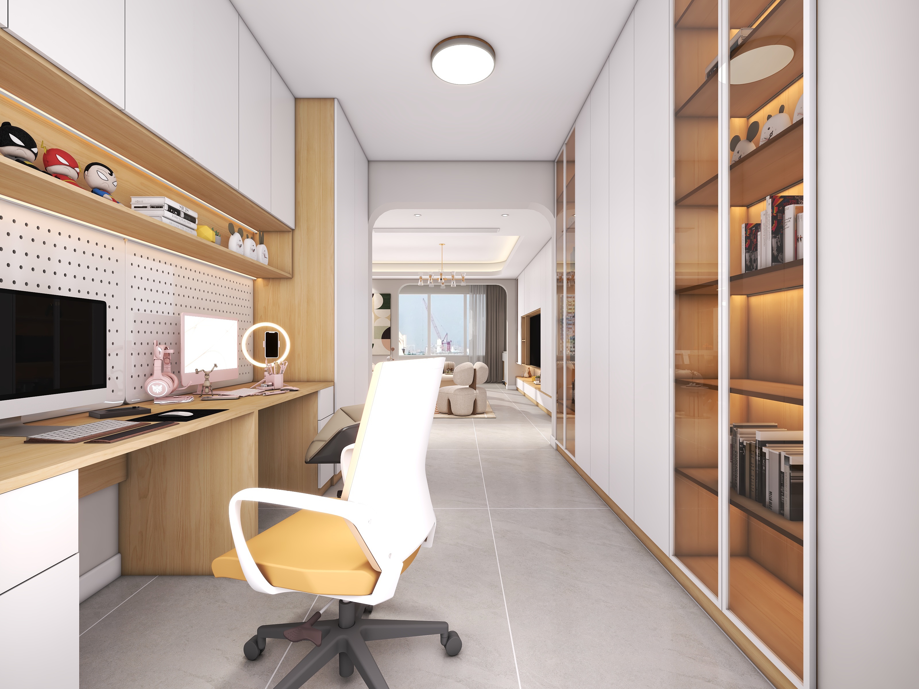 四川成都听湖九园（142平现代简约四居室）-51