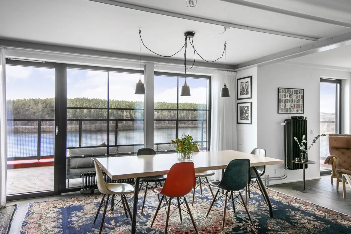 工业风湖景 Loft，经典且梦幻-13