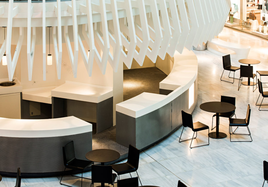 AL MUHALLABPLEX 购物中心丨AUREOLIGHTING,SARALEALVINAS-6