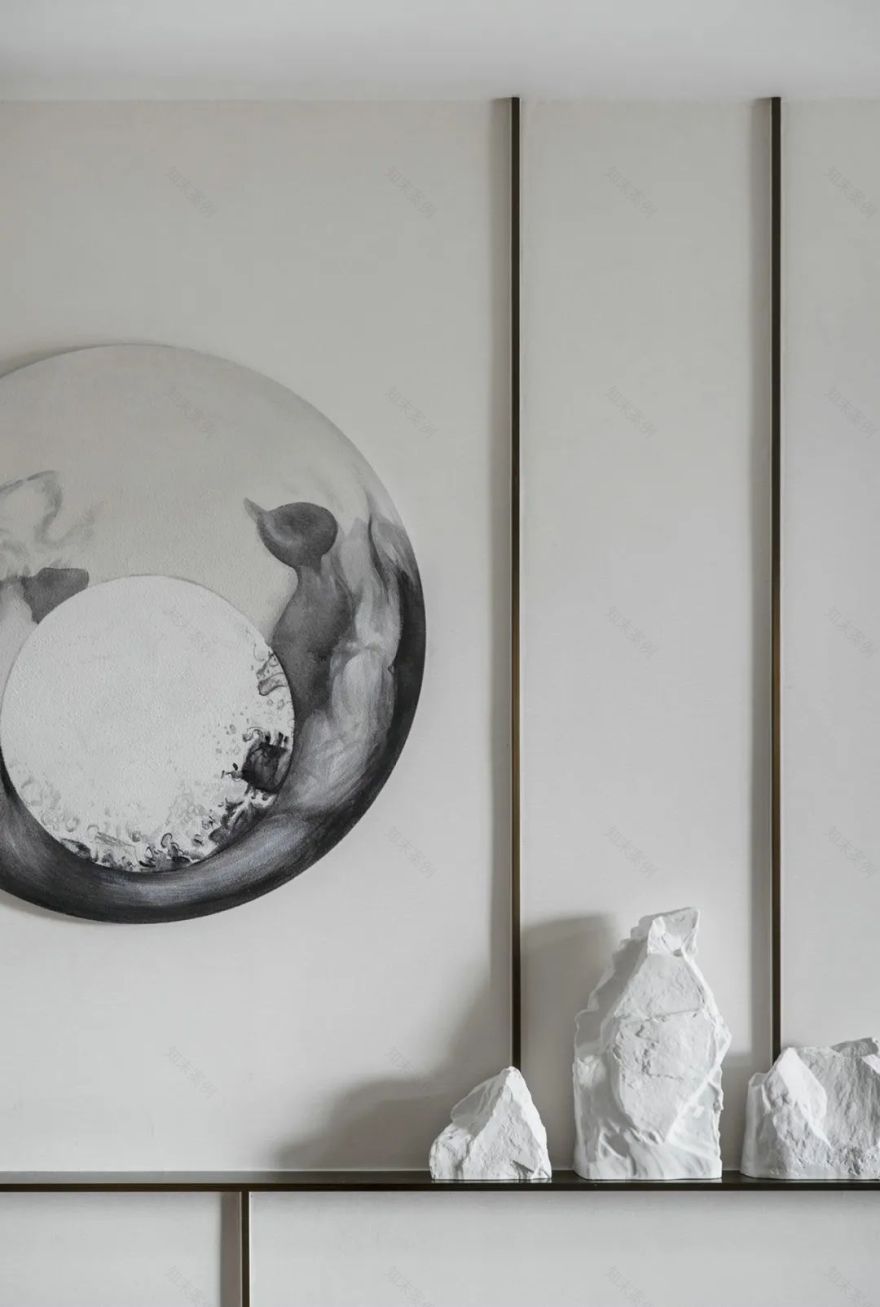 新中式家居设计 | 素雅风雅,演绎传统与现代交融之美-61