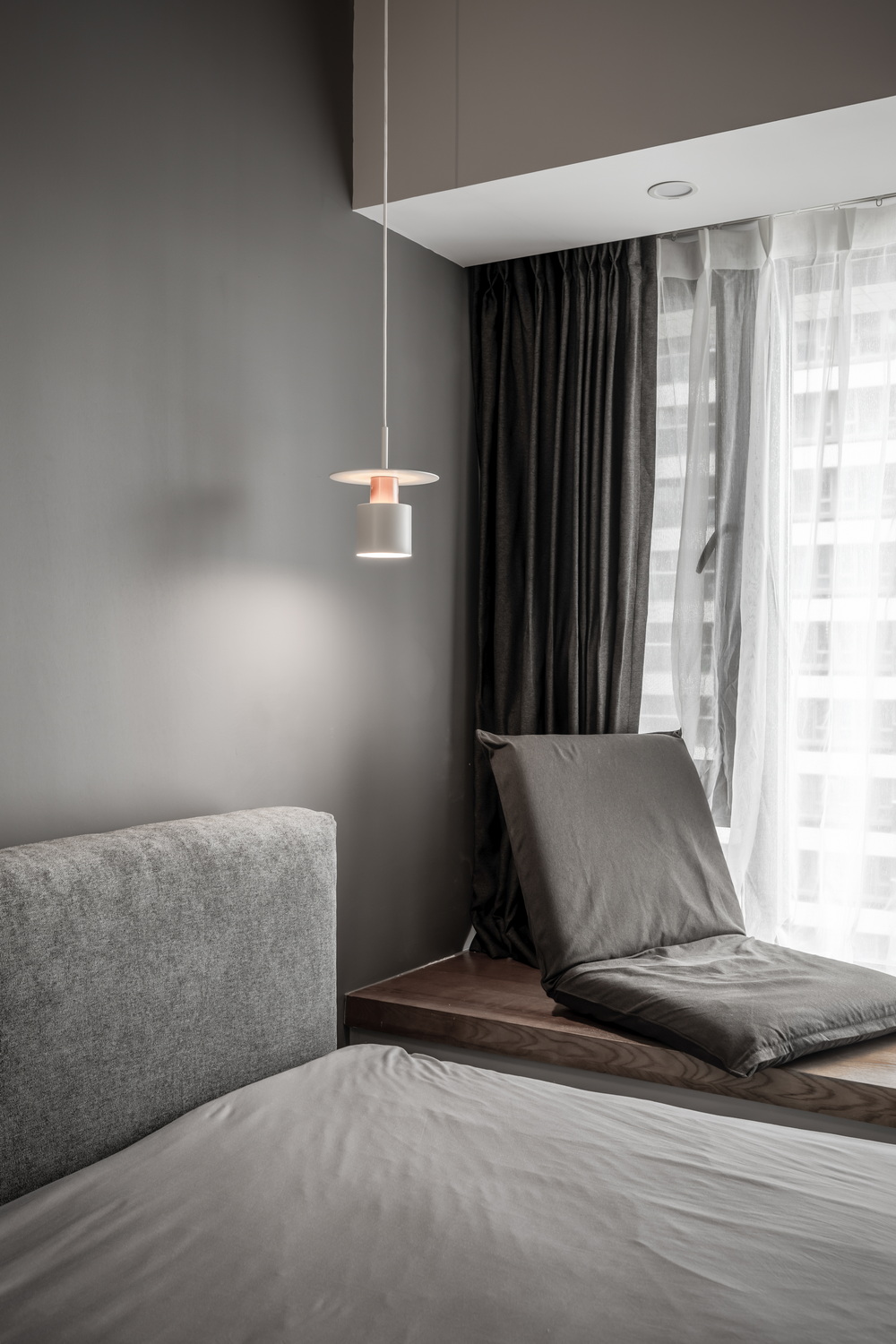 秋日暖阳 · 小户型高级灰设计-46