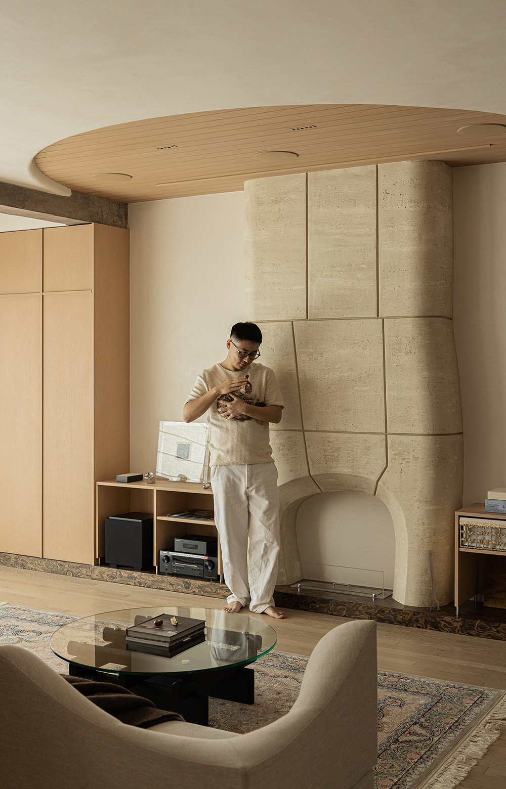 私宅设计丨暖调 · 极简丨中国温州丨路子曰设计-2