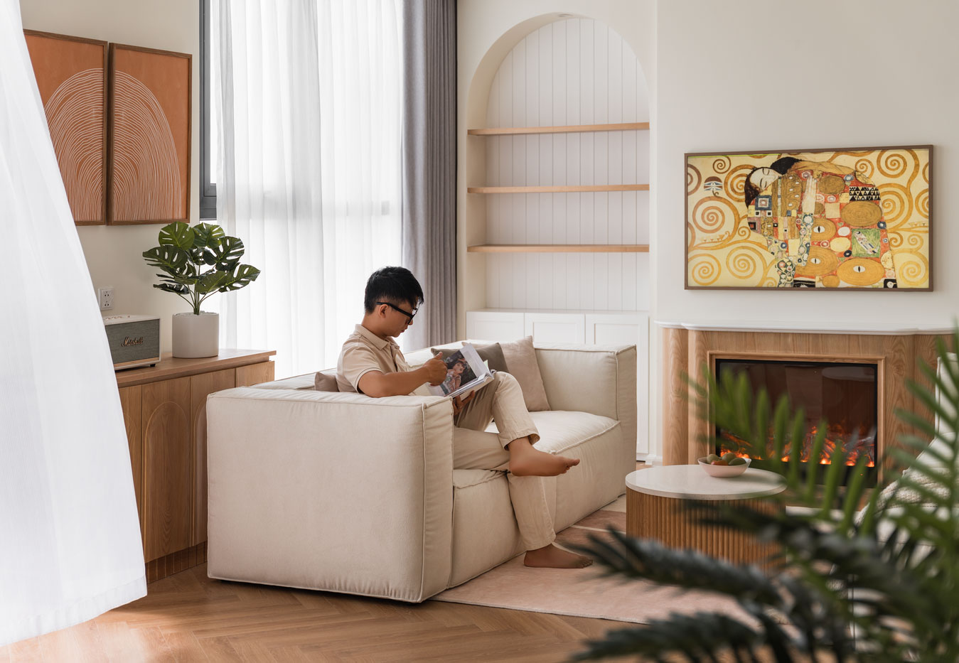 现代公寓的温暖设计 | 欧洲风格在越南-10