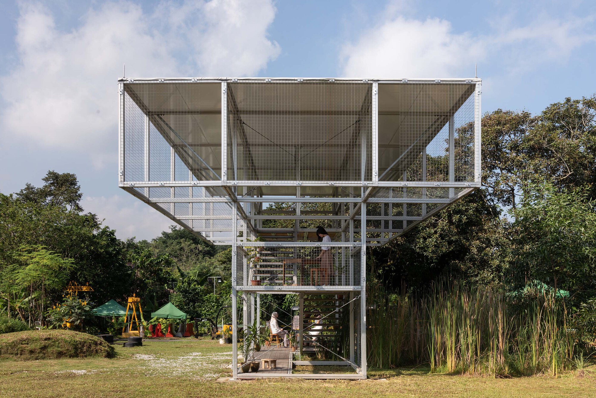 绿色阿戈拉亭丨新加坡丨Spatial Anatomy-8