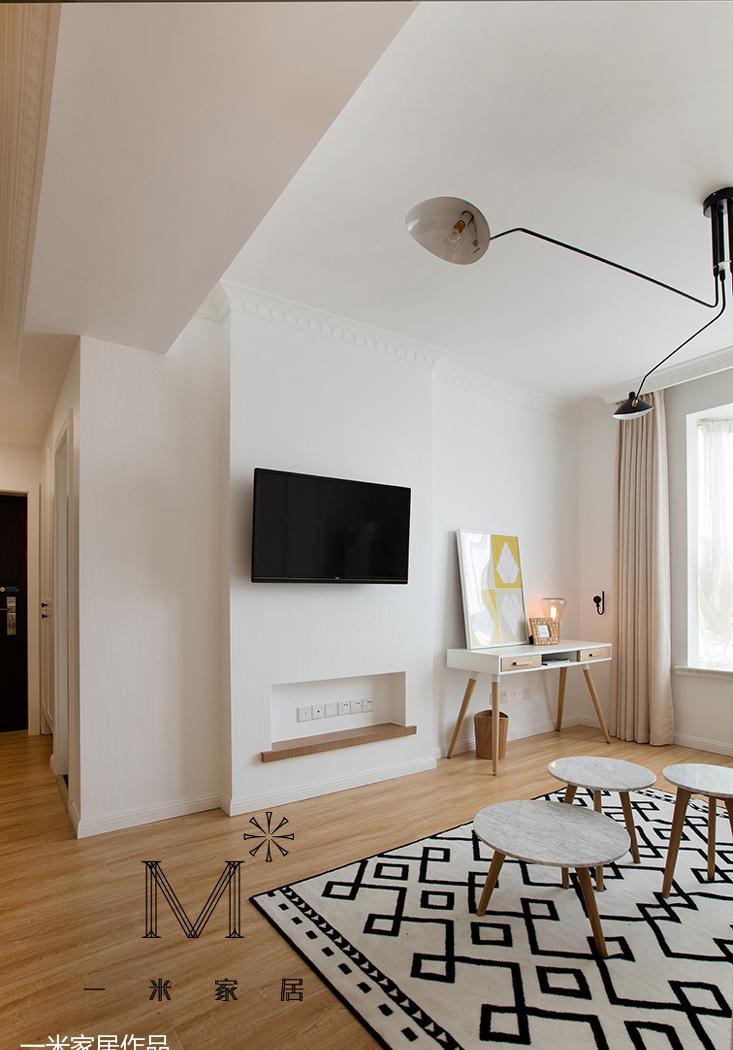 98 平北欧风家居,温馨明亮且功能齐全-4
