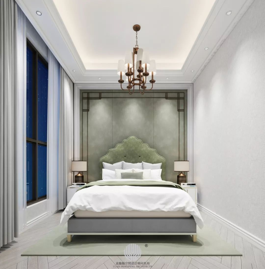 翠绿星岸别墅样板间 | 现代风格的人居空间-93