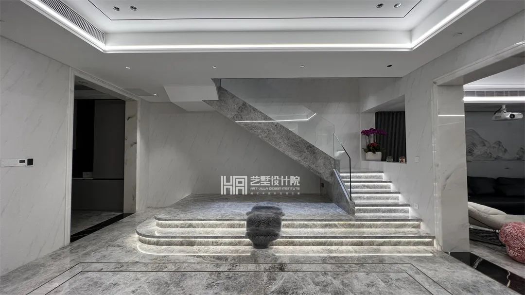 世茂摩天城现代轻奢别墅丨HA艺墅设计院泉州分院-43