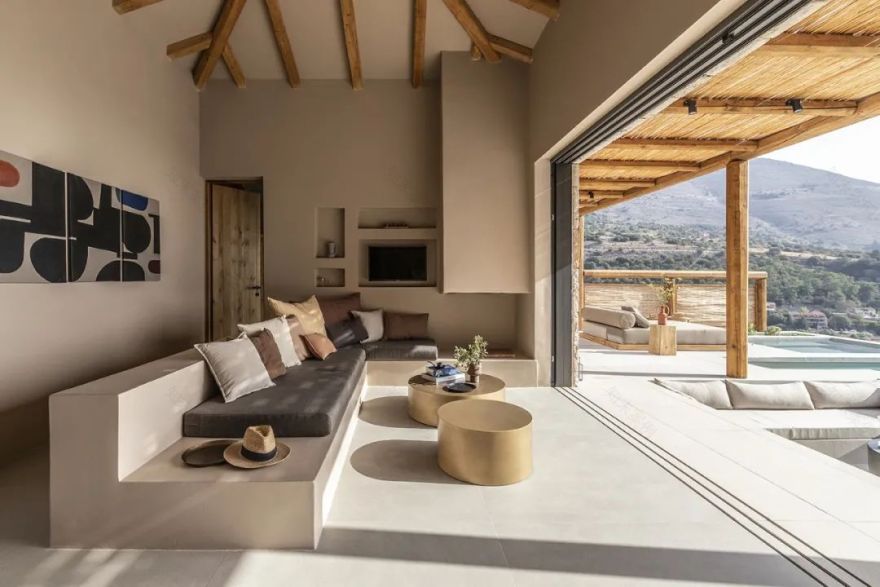 凯法利尼亚岛的石头别墅丨希腊丨Kleoniki Androni-40