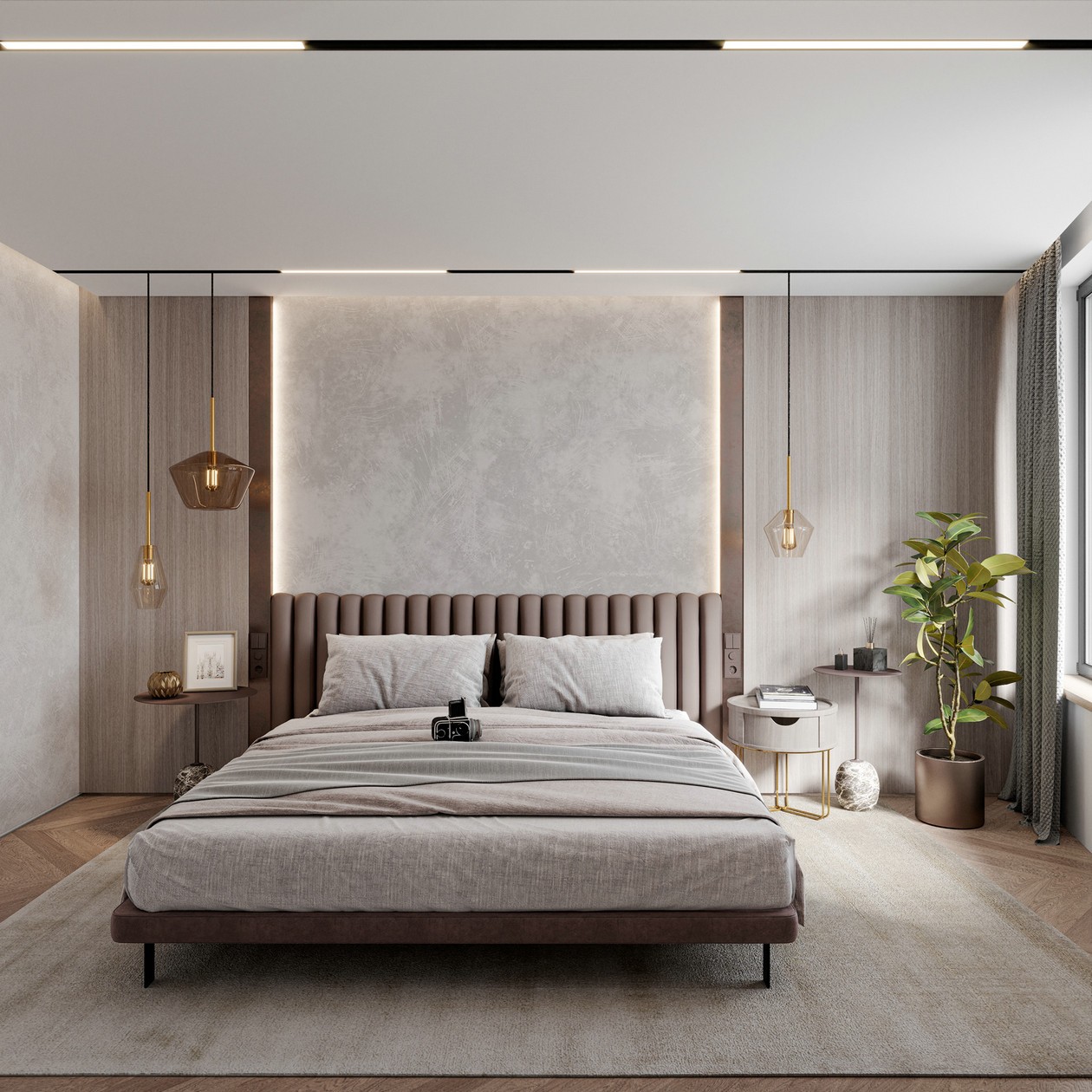 圆润流畅的线条构建出舒适的住宅空间-7